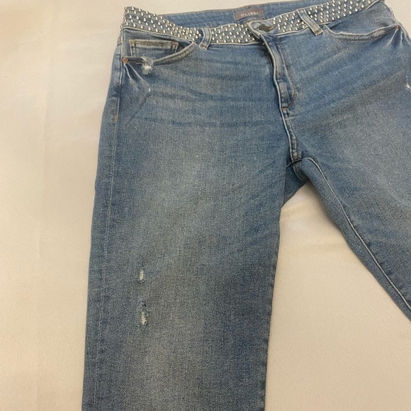DL1961 Women’s Mid Rise Florence Instasculpt Ankle Skinny, in Folsom, Size 32. - Picture 2 of 8